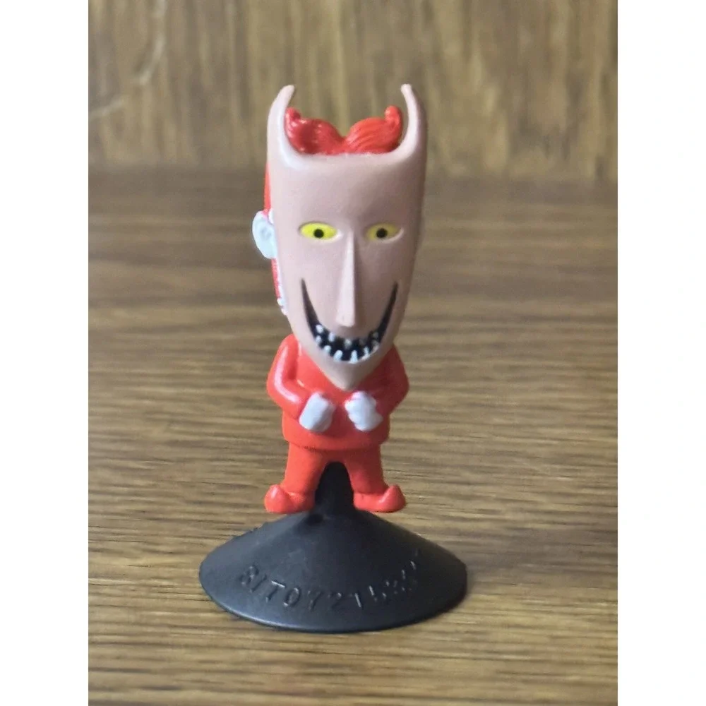 Disney Ooshies Nightmare Before Christmas Lock Mini Figure Pencil Topper Red